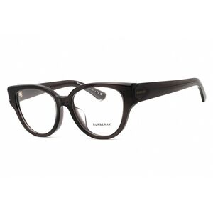 NWT Burberry 0BE2421F Grey Round 53mm Eyeglasses